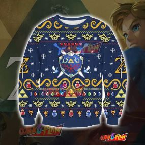 Legend Of Zelda 1909 3D Print Ugly Christmas Sweatshirt