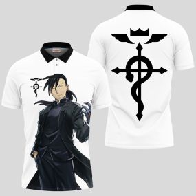 Ling Yao Fullmetal Alchemist Anime Polo Shirts