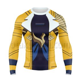 Lol Soul Fighter Lux Premium Edtion Long Sleeve Compression Shirt