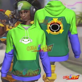 Lucio Frog Overwatch All Over Print Pullover Hoodie