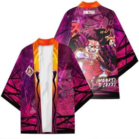Luffy Gear Fourth Kimono Custom Uniform Anime Clothes Cosplay Jacket