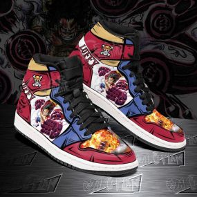 Luffy Gear Shoes Custom Made Anime One Piece Sneakers