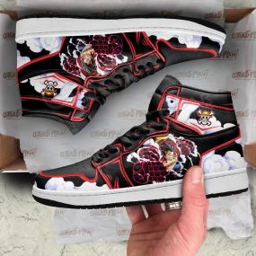 Luffy Gear Shoes Custom Made Snakeman One Piece Anime Sneakers