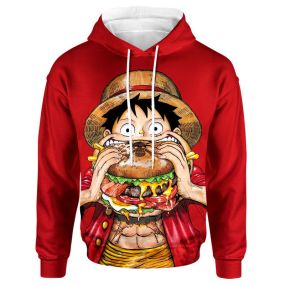 Luffy Gluttony Hoodie / T-Shirt