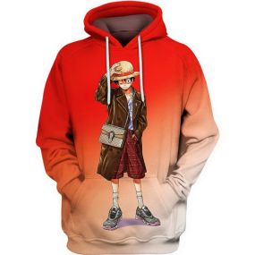 Luffy with Gucci Hoodie / T-Shirt