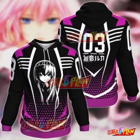 Luka Vocaloid Pink All Over Print Pullover Hoodie