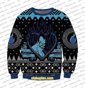 Magic Kingdom Villains After Hours 3D Print Ugly Christmas Sweatshirt
