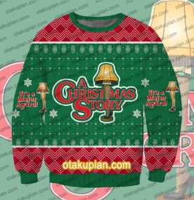 Major Award Christmas Story 3D Print Ugly Christmas Sweatshirt