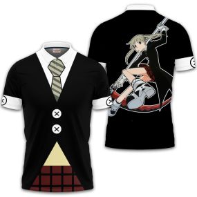 Maka Albarn Soul Eater Anime Polo Shirts