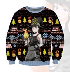 Maki Oze 3D Printed Ugly Christmas Sweatshirt