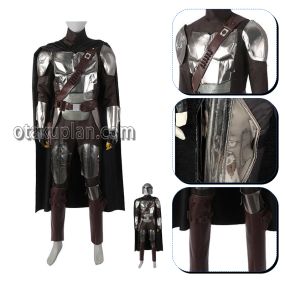Mandalorian Season 2 Boba Fett Full Set Cosplay Costume