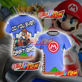 Mario Drift Unisex 3D T-shirt