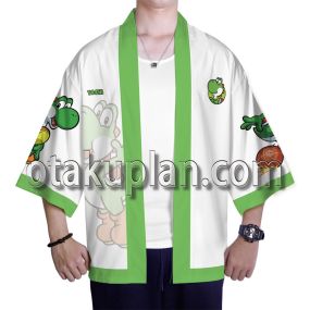 Mario Sports Yoshi Play Tennis Kimono Anime Jacket