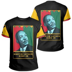 Martin Luther King Jr Black History Month Men Style African T-Shirt