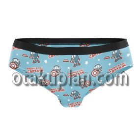 Marvel Captain America Mommy Daddy Panties Briefs Women