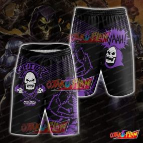 Master Of The Universe Skeletor Purple Board Shorts