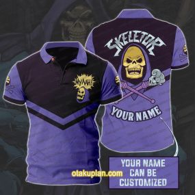 Masters Of The Universe Skeletor Custom Name Polo Shirt