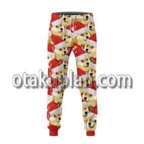 Merry Christmas With Doge Sweatpants