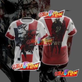 Metal Gear Solid Game Unisex 3D T-shirt
