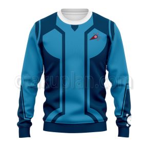 Metroid Dread Samus Aran Lnner Tight-Fitting Protective Clothing Sweatshirt
