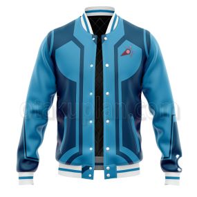 Metroid Dread Samus Aran Lnner Tight-Fitting Protective Clothing Varsity Jacket