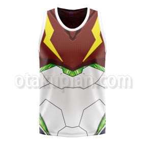Metroid Dread Samus Aran Power Suit Protective Suit Basketball Jersey