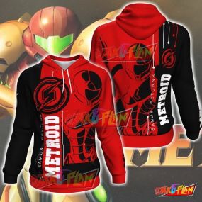 Metroid Pullover All Over Print Pullover Hoodie
