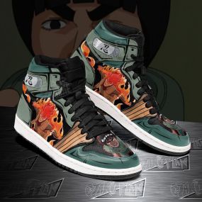 Might Guy Power Anime Sneakers Shoes