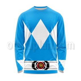 Mighty Morphin Power Rangers Blue Ranger Long Sleeve Shirt
