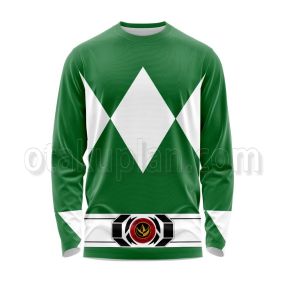 Mighty Morphin Power Rangers Green Ranger Long Sleeve Shirt
