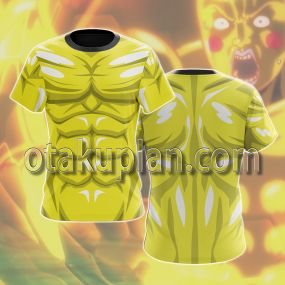 Mob Psycho 100 III Ekubo Gold perfect body Cosplay T-shirt