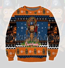 Monkey Bomb Call of Duty 3D Printed Ugly Christmas Sweatshirt