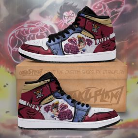 Monkey D Luffy Gear One Piece Anime Sneakers Shoes