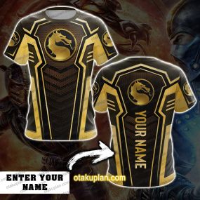 Mortal Kombat Custom Name T-shirt