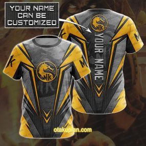 Mortal Kombat Custom Name T-shirt V2