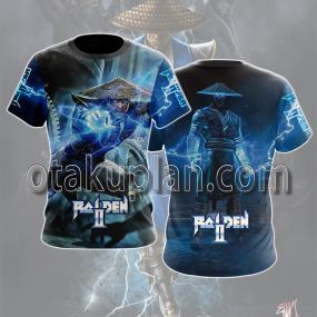 Mortal Kombat Raiden Wallpaper T-Shirt