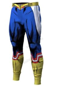 MHA All Might Silver Age Leggings Compression Spats