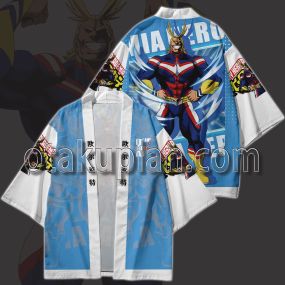 Anime Plus Ultra Gym Blue Kimono Anime Cosplay Jacket