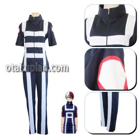 MHA Todoroki Shoto Gym Suit Cosplay Costume