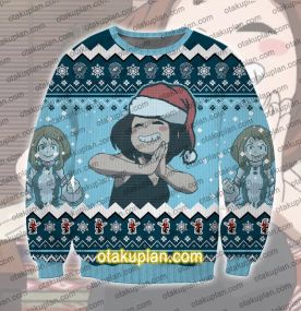 Anime Uraraka Ochako 2 3D Print Ugly Christmas Sweatshirt