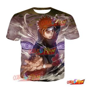 Anime Pain Tendo Visage of Justice 6 T-Shirt