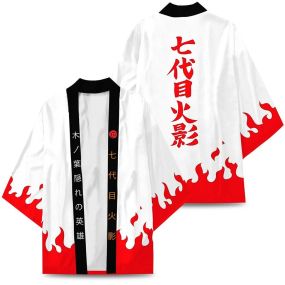 Anime Hokage Kimono Custom Uniform Anime Clothes Cosplay Jacket
