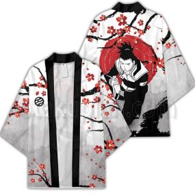 Anime Kimono Shikamaru Kimono Custom Cherry Blossom Clothes
