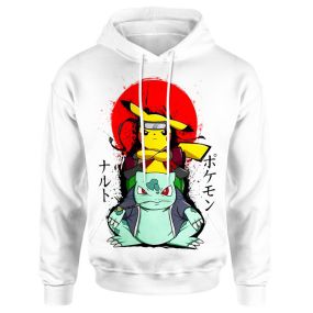 Anime Pikachu Hoodie / T-Shirt V2