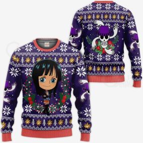 Nico Robin Ugly Christmas Sweater One Piece Hoodie Shirt