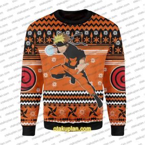 Ninja 3D Print Ugly Christmas Sweatshirt
