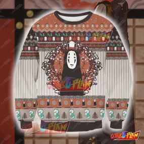 No Face 0711 3D Print Ugly Christmas Sweatshirt