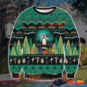 No Face Sweatshirt 0511 3D Print Ugly Christmas Sweatshirt