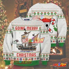 One Piece 3D Print Ugly Christmas Sweatshirt