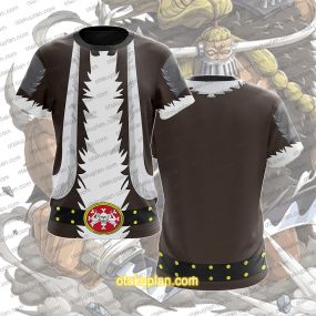 One Piece Beasts Pirates Jack Cosplay T-Shirt